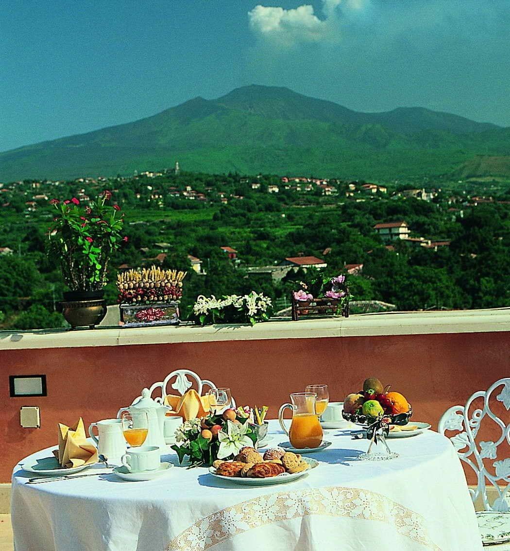 Hotel Villa Paradiso Dell'Etna San Giovanni La Punta Nhà hàng bức ảnh